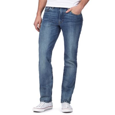 511 vintage wash blue slim fit jeans